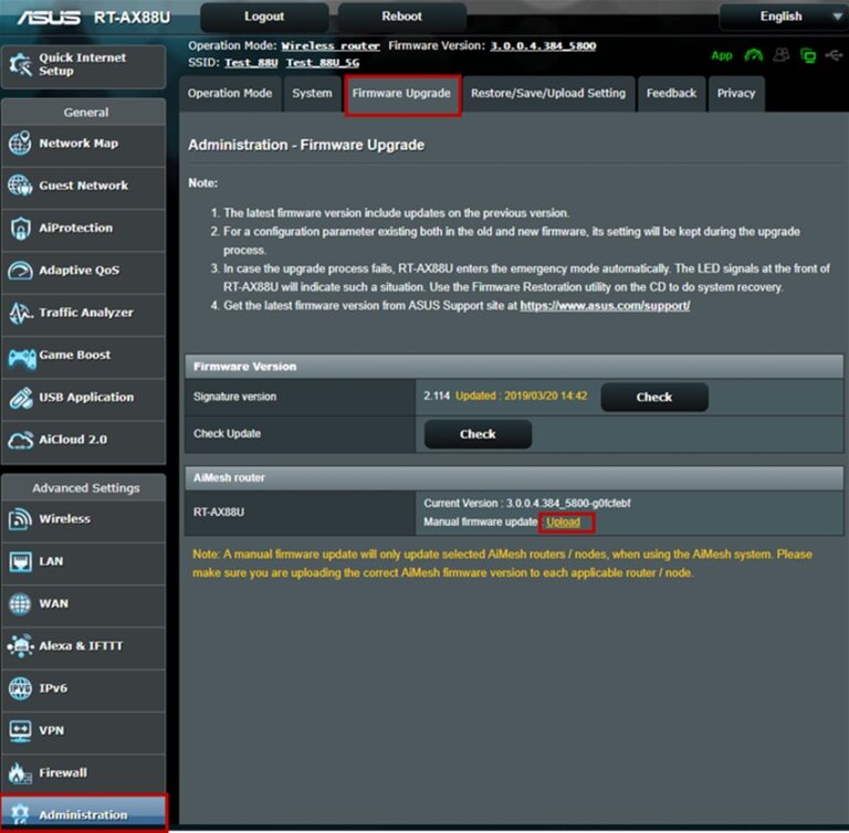 Tutorial on how to check and install router firmware – Savanna Fibre